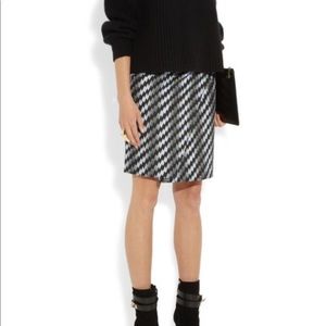 Kenzo wrap lightning bolt print  skirt